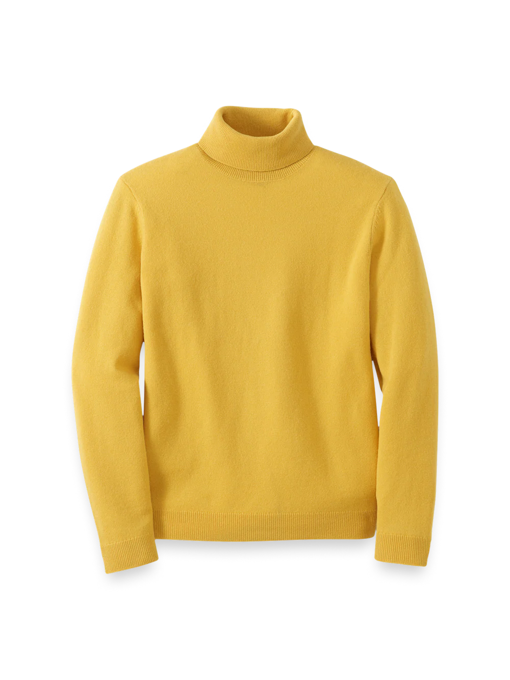 Cashmere Turtleneck Sweater - Gold
