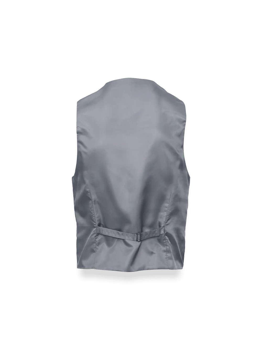 Classic Fit Essential Wool Suit Vest - Black - Image 2