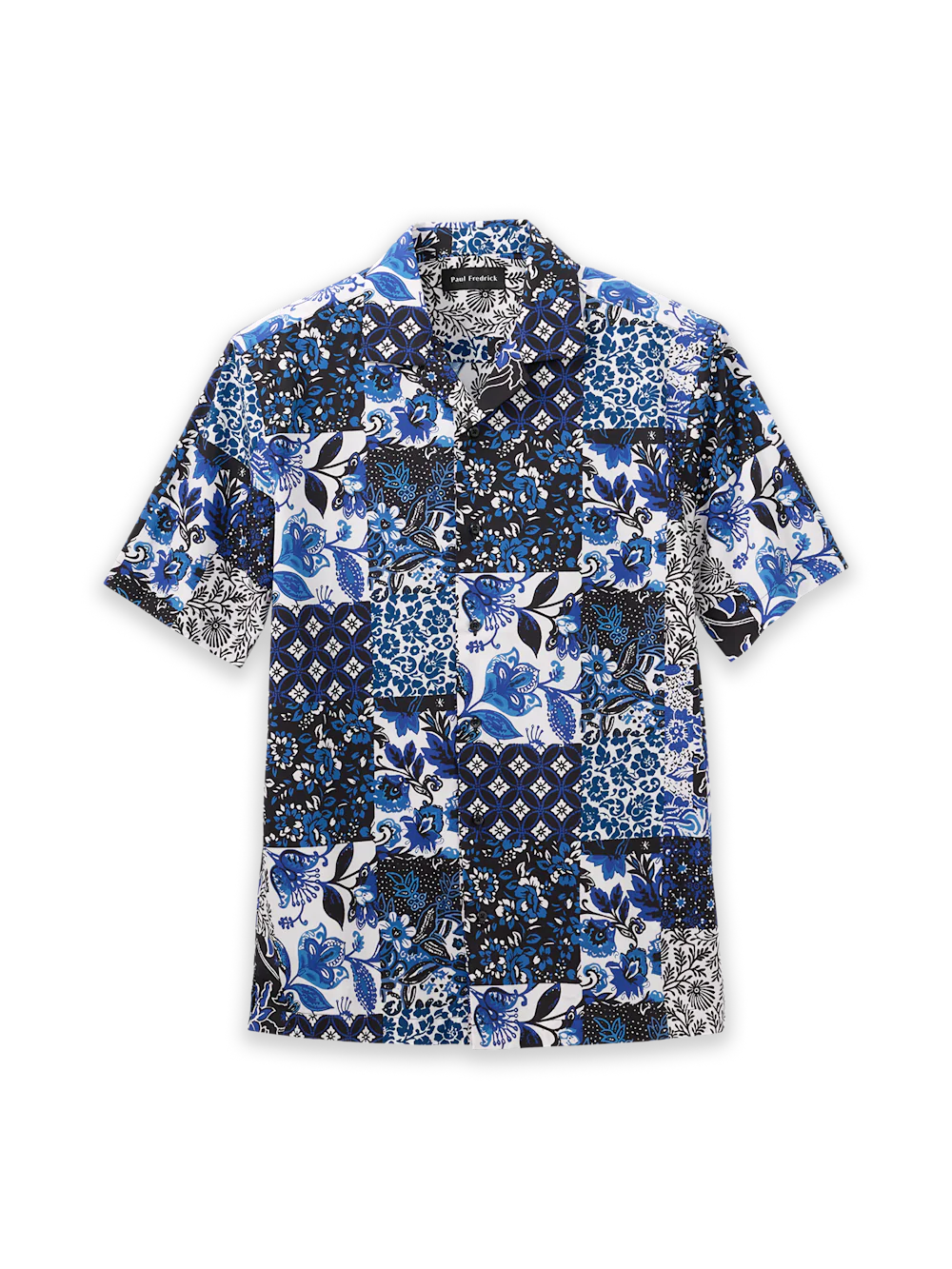Cotton Patchwork Casual Shirt - Multi