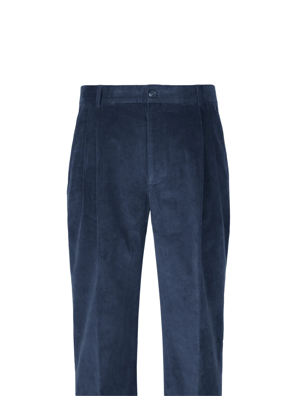 Cotton Stretch Corduroy Pants - Dark Brown - Image 5