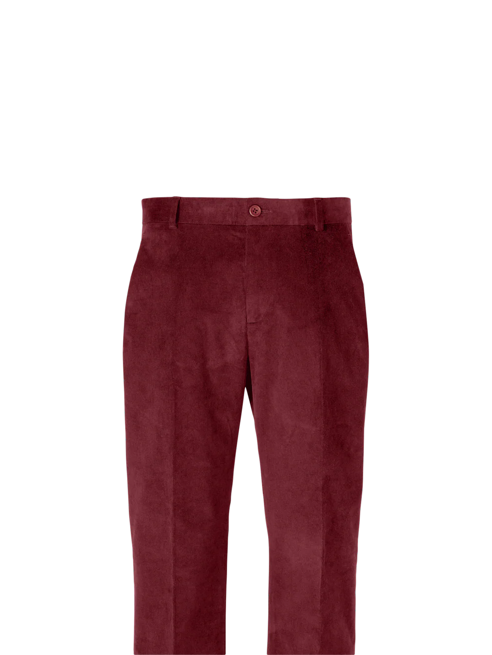 Cotton Stretch Corduroy Pants - Black - Image 2
