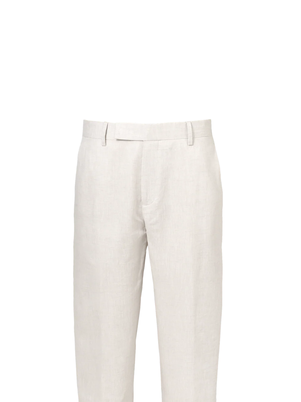 Linen Chambray Twill Pants - Ivory - Image 2
