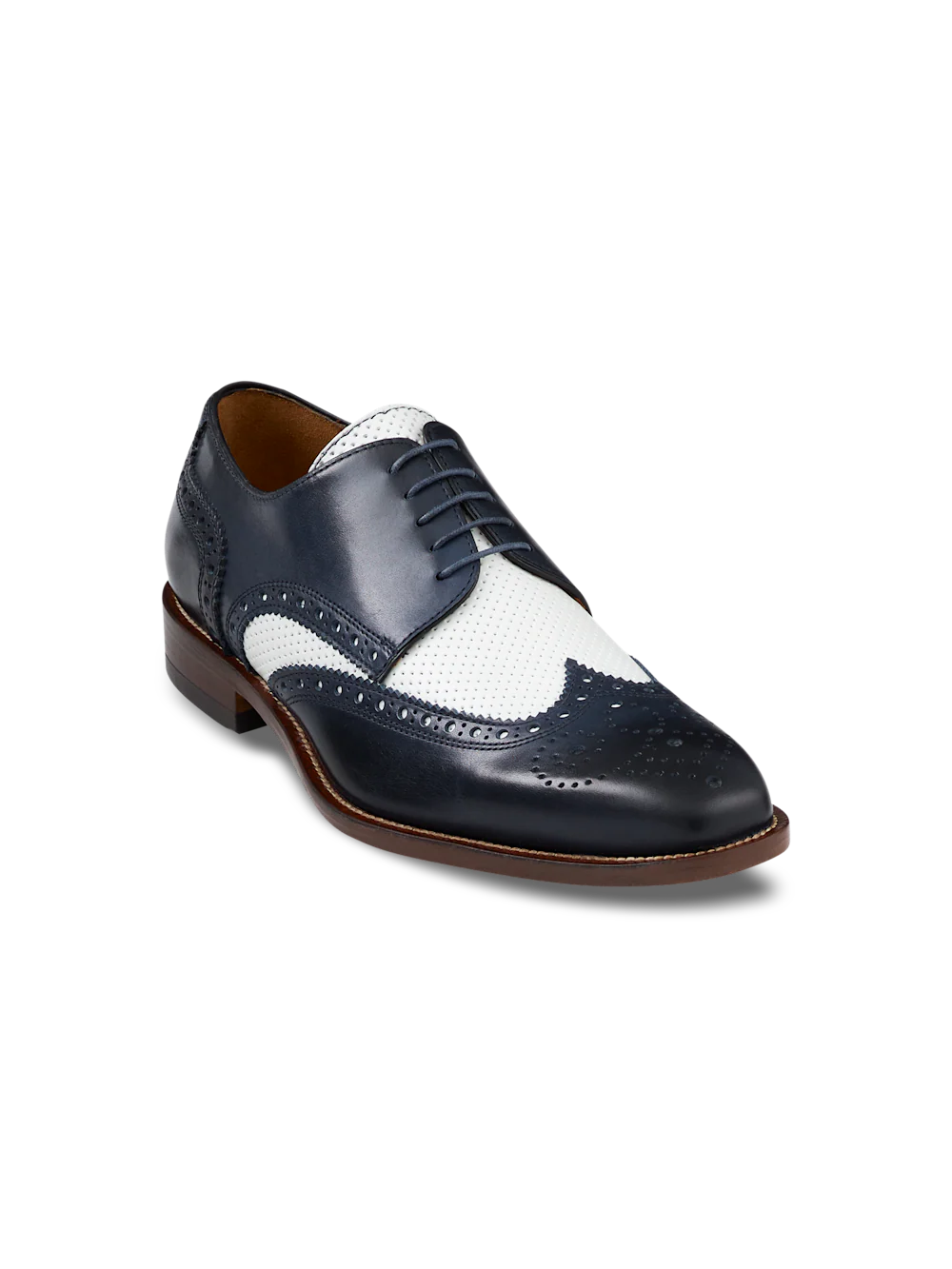 Morris Derby - Navy/white