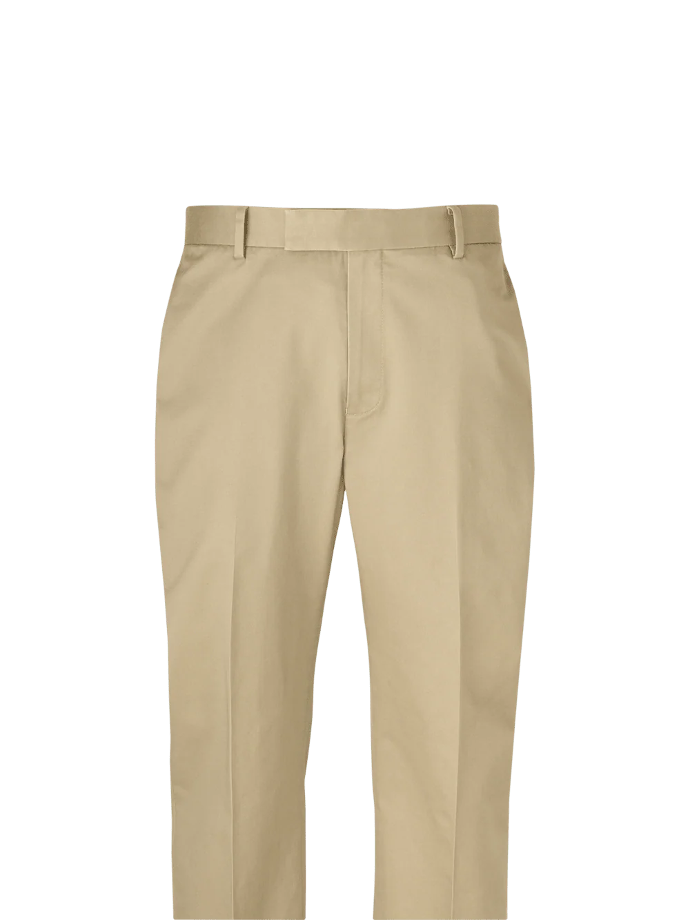 Non-Iron Cotton Stretch Twill Pant - Dark Khaki - Image 2