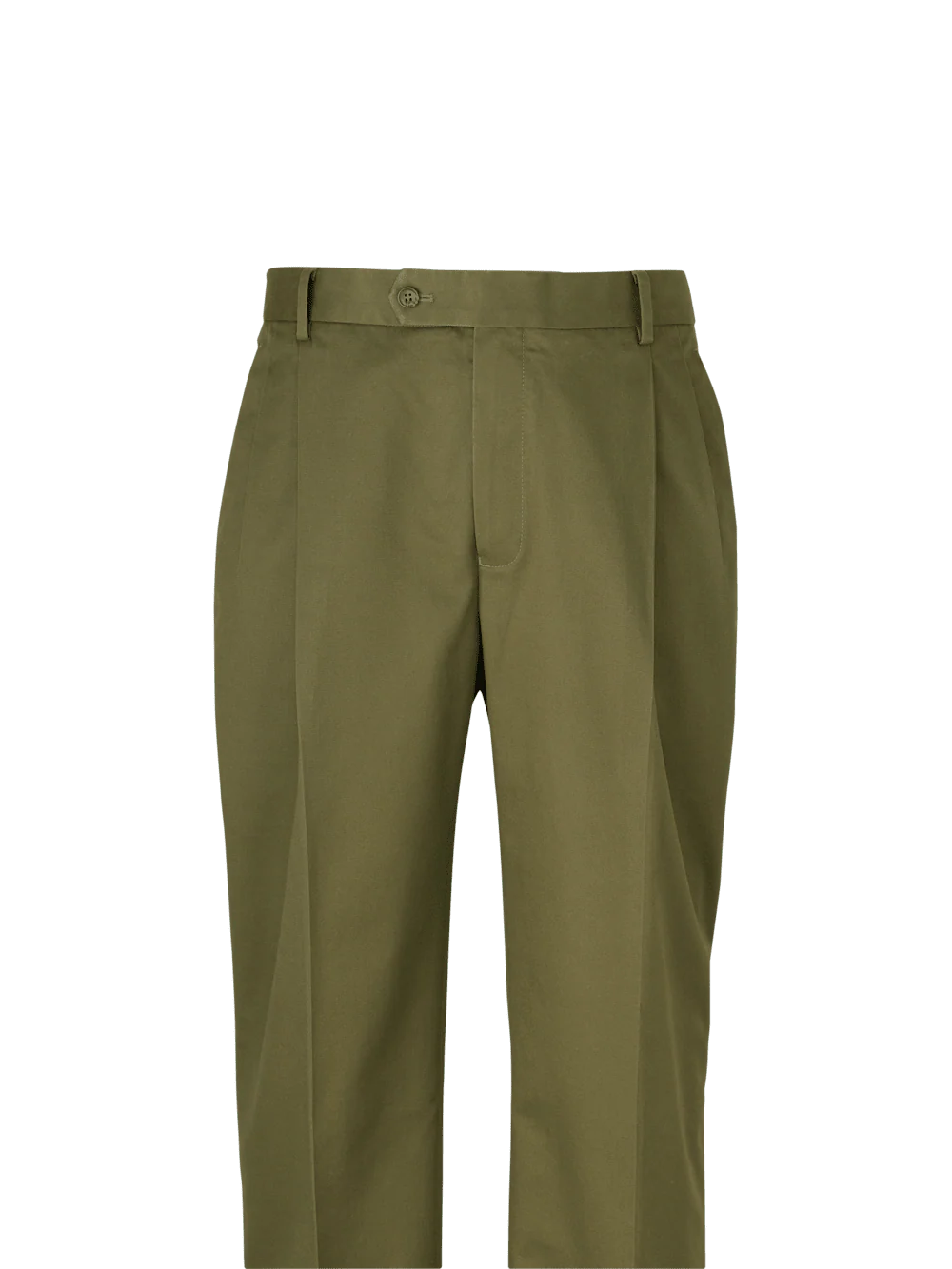 Non-Iron Cotton Stretch Twill Pant - Tan - Image 5