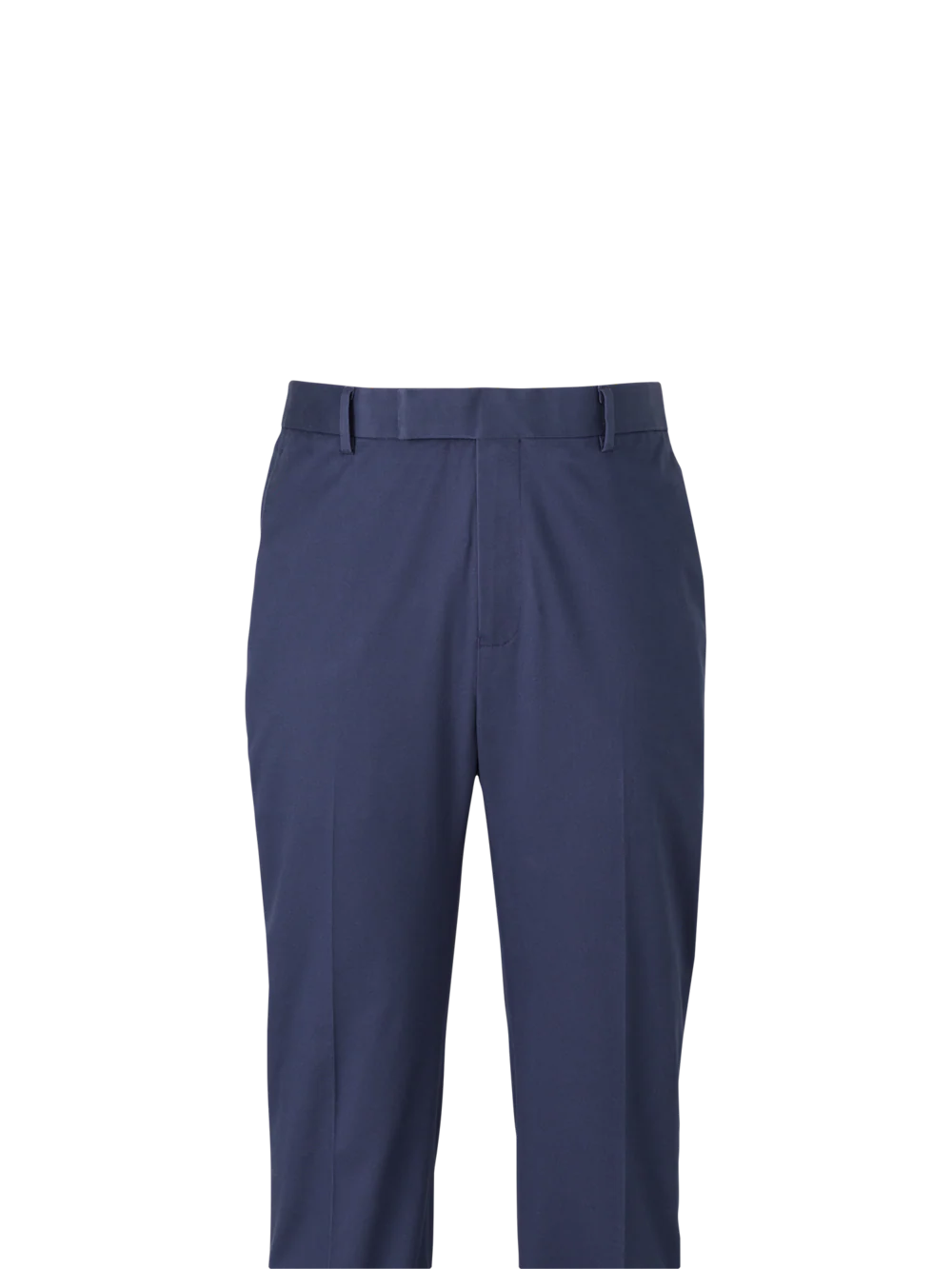 Non-Iron Cotton Stretch Twill Pants - Postal Blue