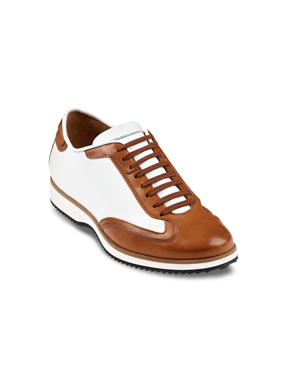 Theo Sneaker - Chestnut/white