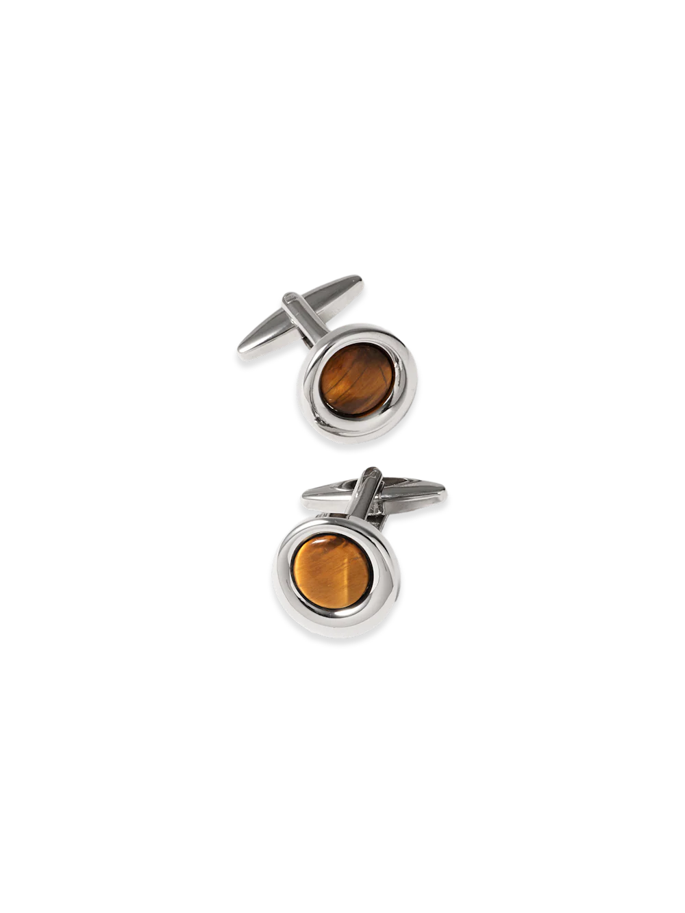 Tiger's Eye Cufflink - Brown