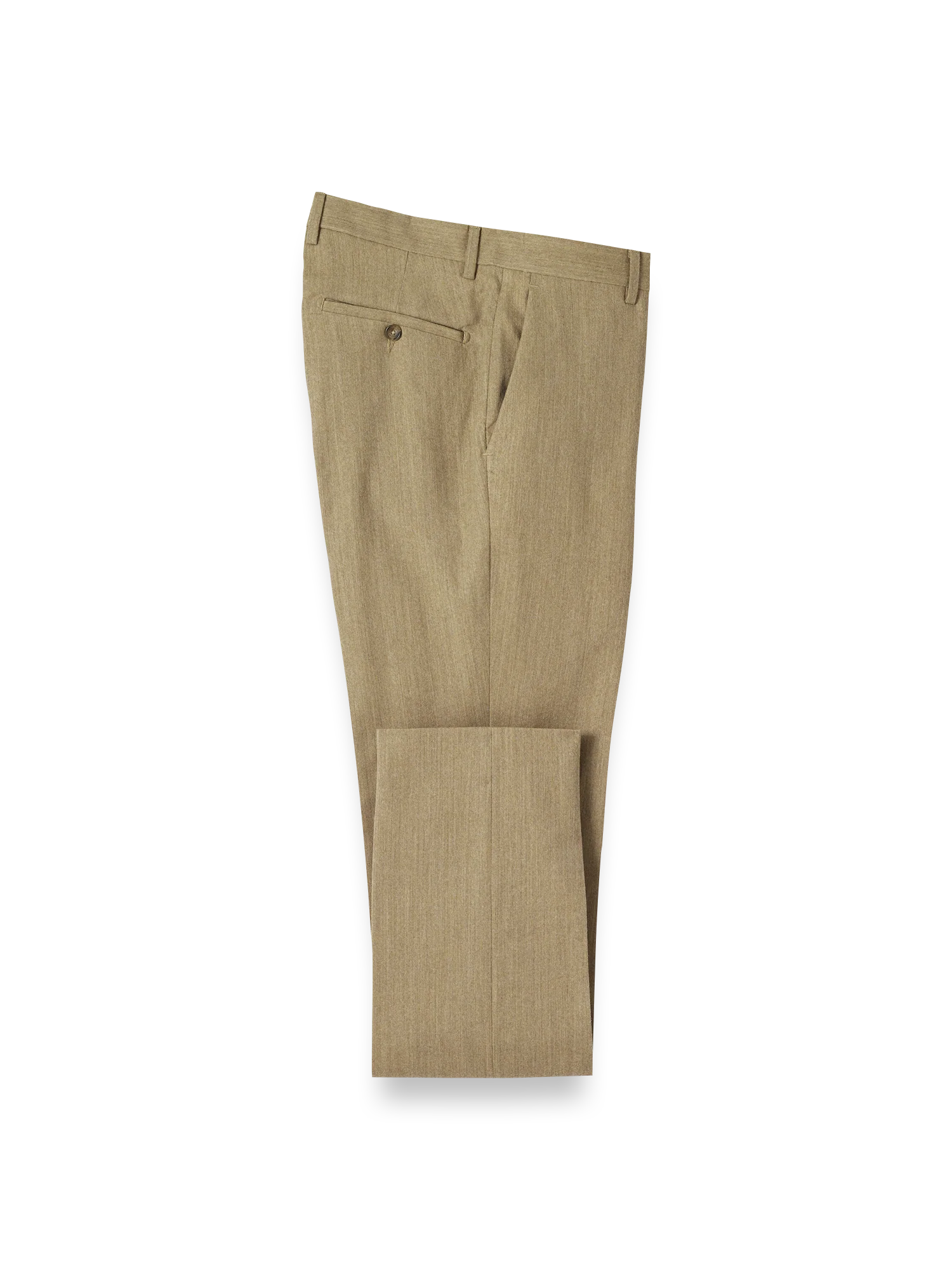 Wool Flannel Pants - Camel